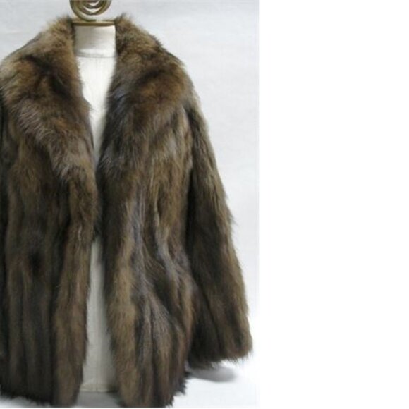 Bergdorf Goodman Vintage Mink Fur Coat Woman Medium Fit Excellent Condition - Picture 2 of 10